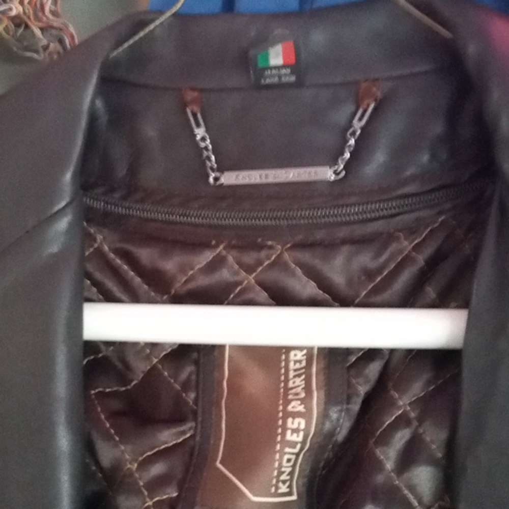 Women's Knoles & Carter 3 Quarter length Italian Leather Coat